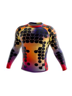 MANTO organic RASHGUARD-yellow